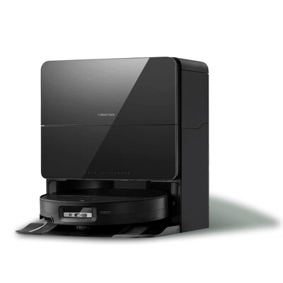 Roborock Saros 10 schwarz Saugroboter mit Selbstreinigungsstation