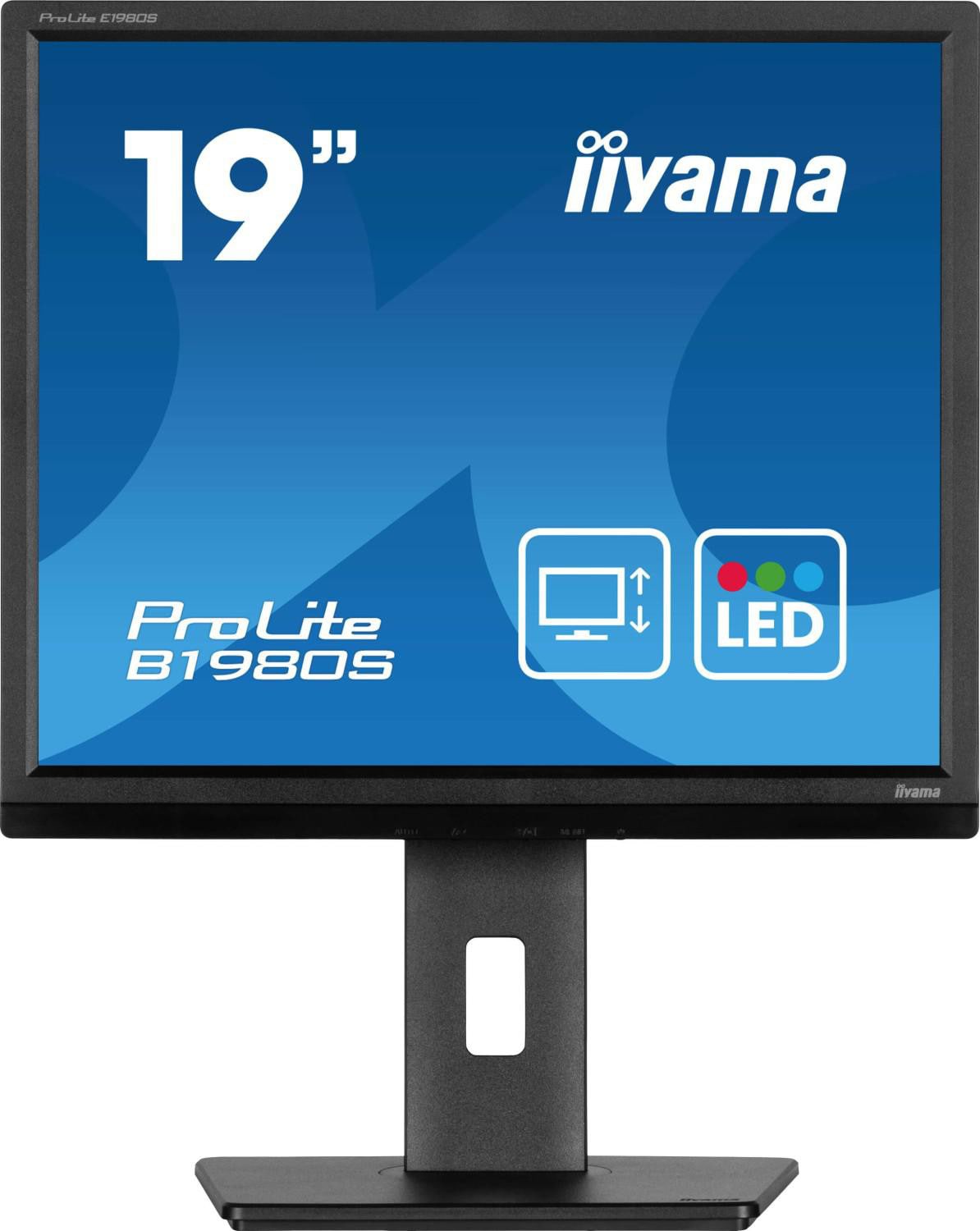 Image of 19" iiyama ProLite B1980S - 1280x1024 - 75Hz - TN