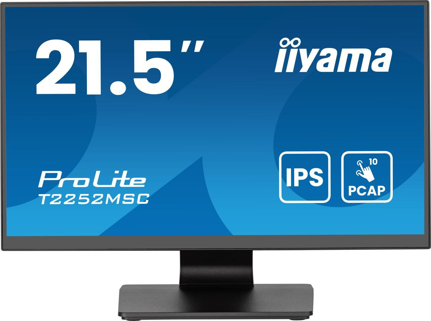 iiyama ProLite T2252MSC-B2AG 21.45 Zoll Full HD IPS Panel 16:9 Touch Monitor