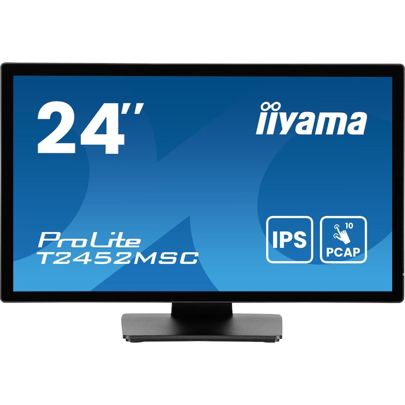 60,5cm günstig Kaufen-iiyama ProLite T2452MSC-B1AG 60,5cm (23,8") FHD IPS Touch Monitor HDMI/DP/USB 60Hz. iiyama ProLite T2452MSC-B1AG 60,5cm (23,8") FHD IPS Touch Monitor HDMI/DP/USB 60Hz <![CDATA[• Energieeffizienzklasse: E • 60.5 cm (23.8 Zoll), 1920 x 1080 (Full HD
