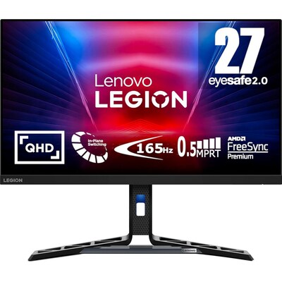 Lenovo Legion R27q-30 68,6cm (27") QHD IPS Gaming Monitor 16:9 HDMI/DP 165Hz (180Hz OC) 1ms (GtG) FreeSync Premium