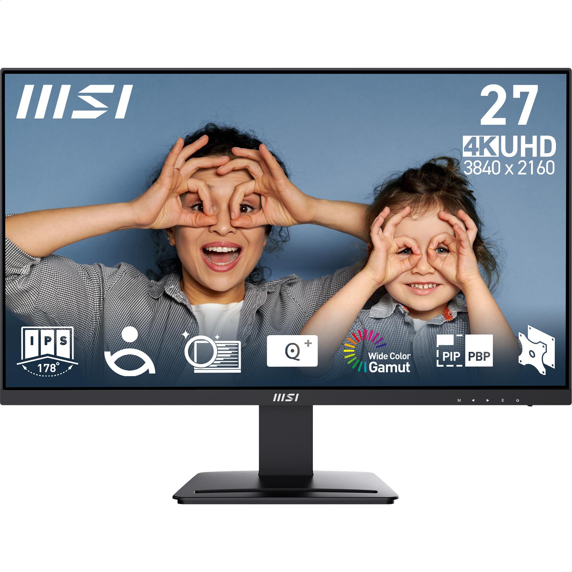 MSI Pro MP273UDE 27 Zoll 4K (UHD) IPS Panel 16:9 Monitor