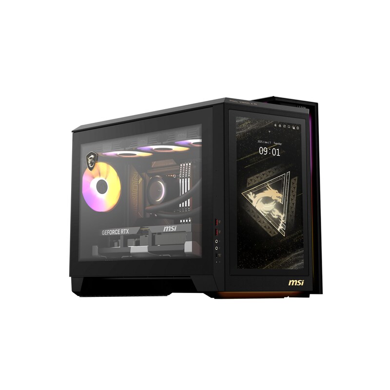 MSI MEG Vision X AI (2NVR7-236AT) Gaming PC Intel Core Ultra 7 265K 64GB/2TB RTX5070Ti Win11
