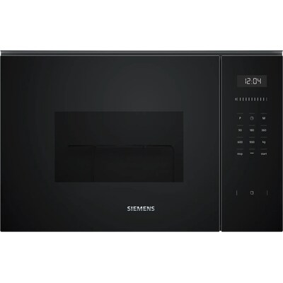 Siemens iQ500 BE555LMB1 Einbau-Mikrowelle Schwarz, Edelstahl