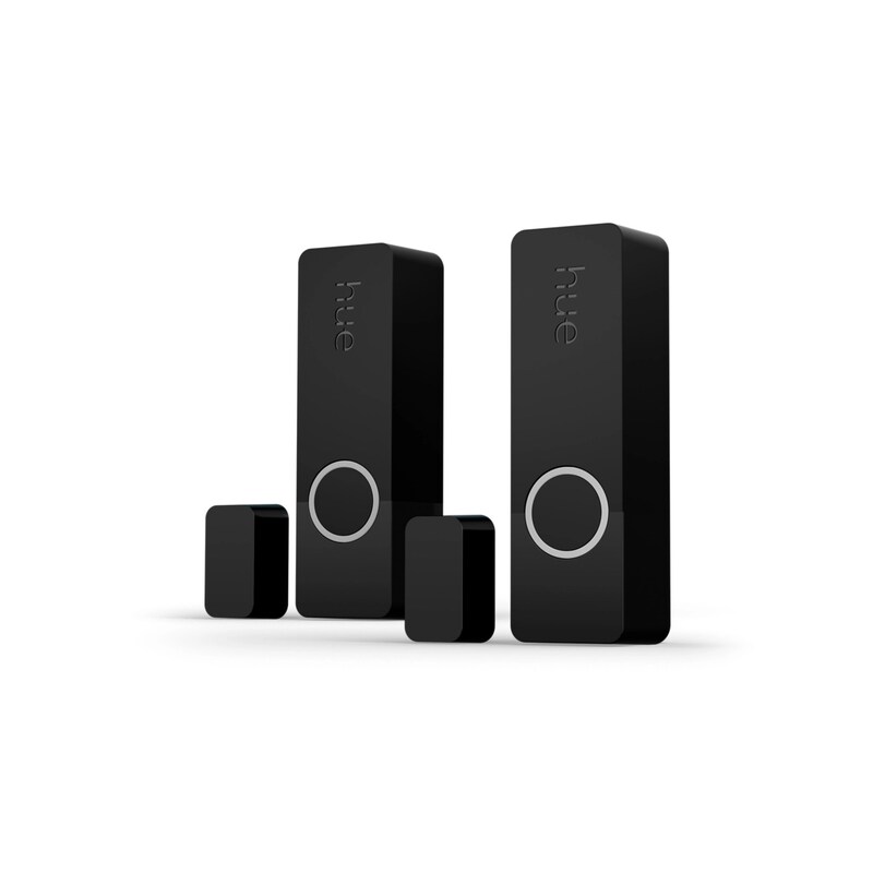 Philips Hue Secure Kontaktsensor Doppelpack Schwarz 48716100