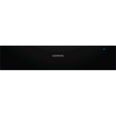 Siemens BI510CNR0 iQ500 Wärmeschublade 60 x 14 cm Schwarz, Edelstahl