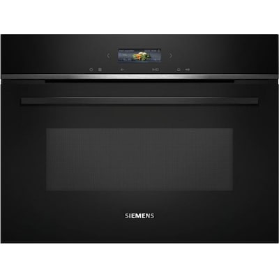 Siemens CE732GXB1 iQ700 Einbau-Mikrowelle mit Grillfunktion schwarz