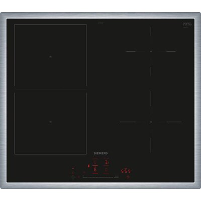 Siemens ED64RHSB1E iQ500 Induktionskochfeld 60 cm Schwarz, Mit Rahmen aufliegend