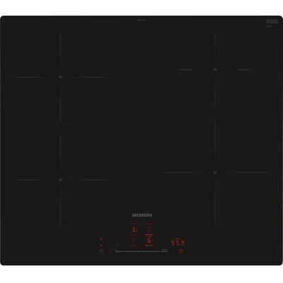 Siemens EH601HEB1E iQ100 Induktionskochfeld 60 cm Schwarz, flächenbündig (integriert)
