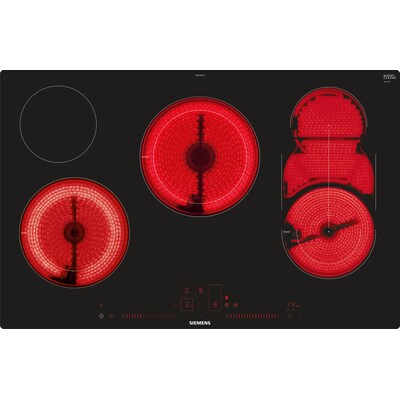 Siemens ET801LMP1D iQ500 Glaskeramik-Kochfeld, 80 cm, flächenbündig