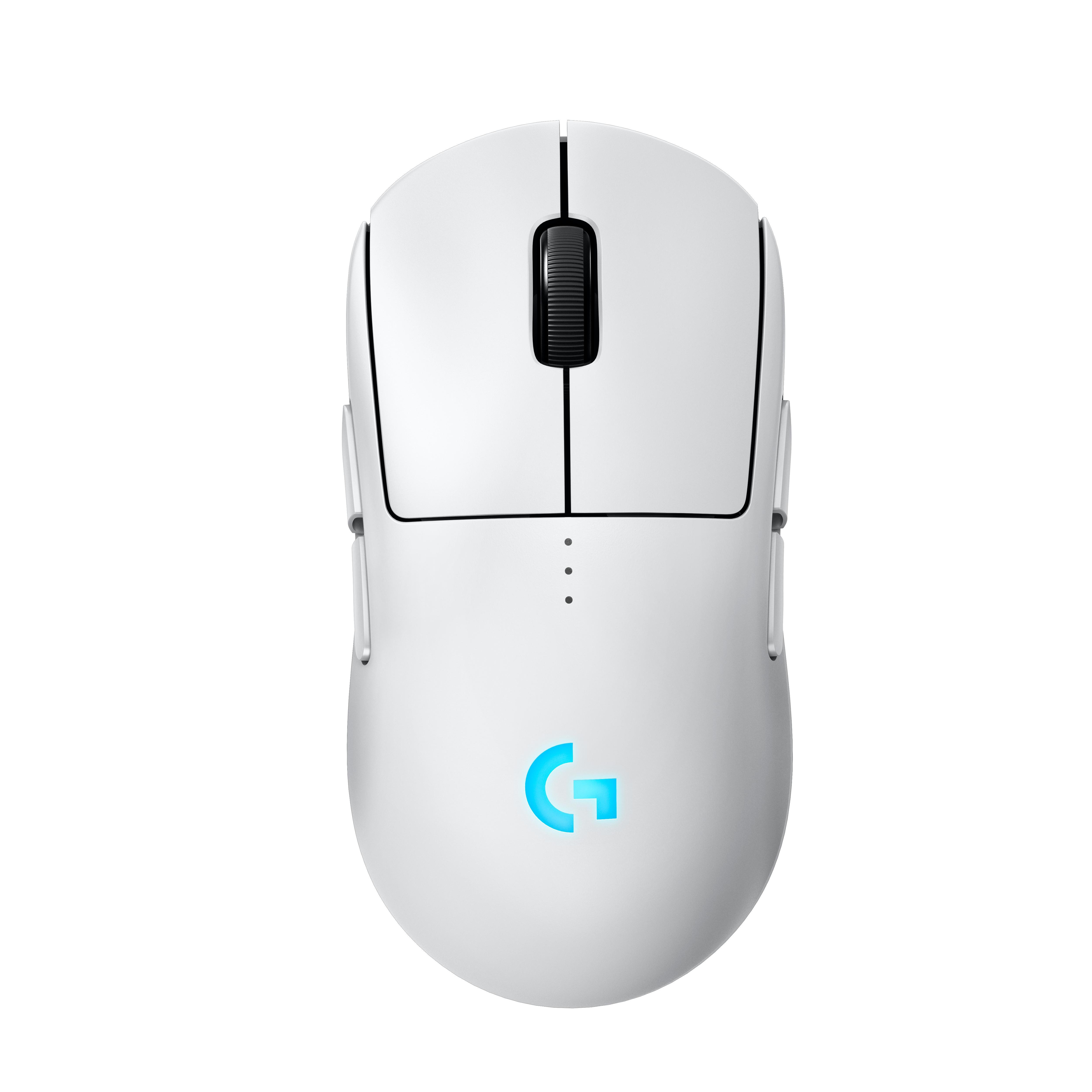 Logitech PRO 2 LIGHTSPEED Gaming-Maus Weiß kabelgebunden / kabellos (Bluetooth) für Links- & Rechtshänder