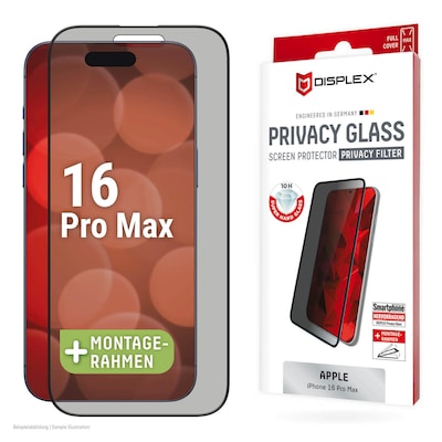 DISPLEX Privacy Glass FC iPhone 16 Pro Max