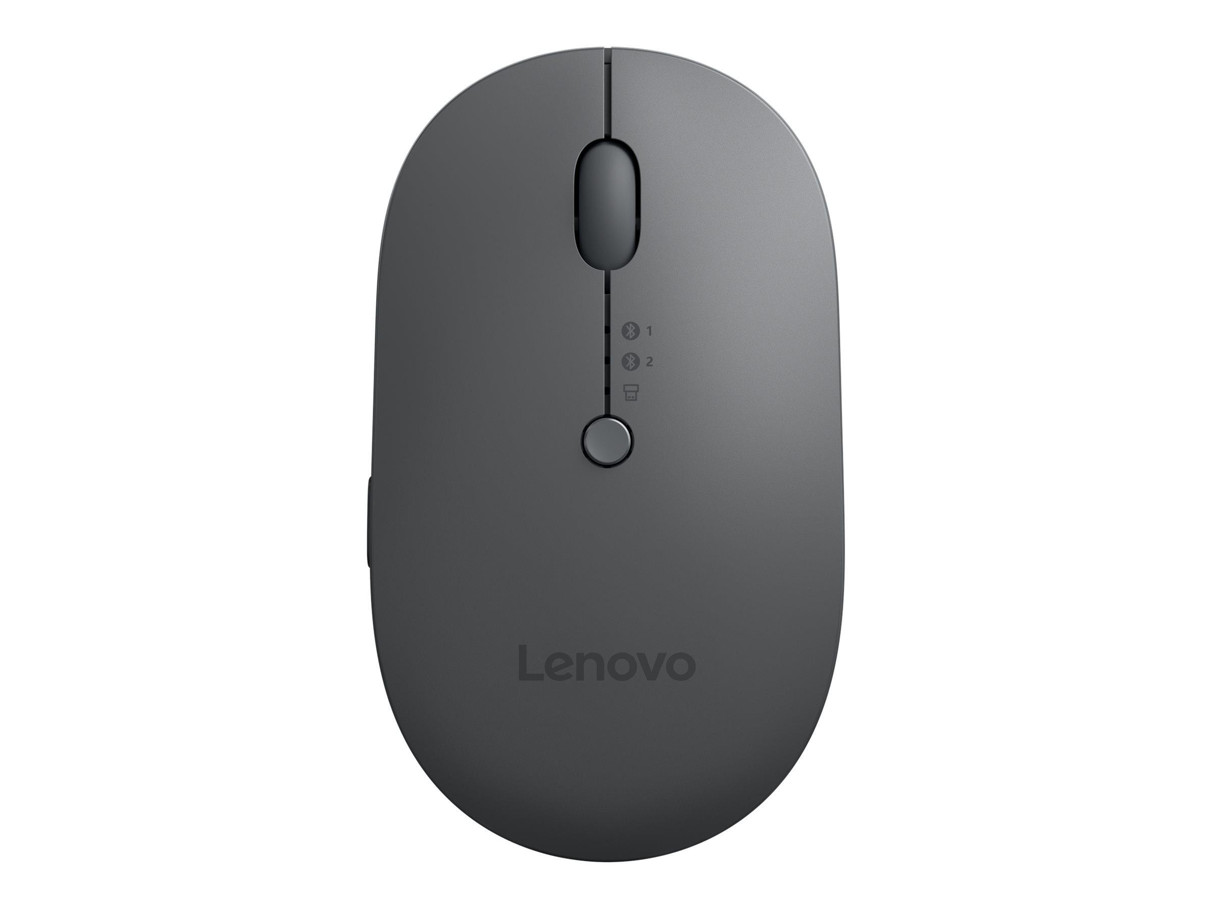 Lenovo X9 Maus Grau kabelgebunden / kabellos (Funk) für Links- & Rechtshänder