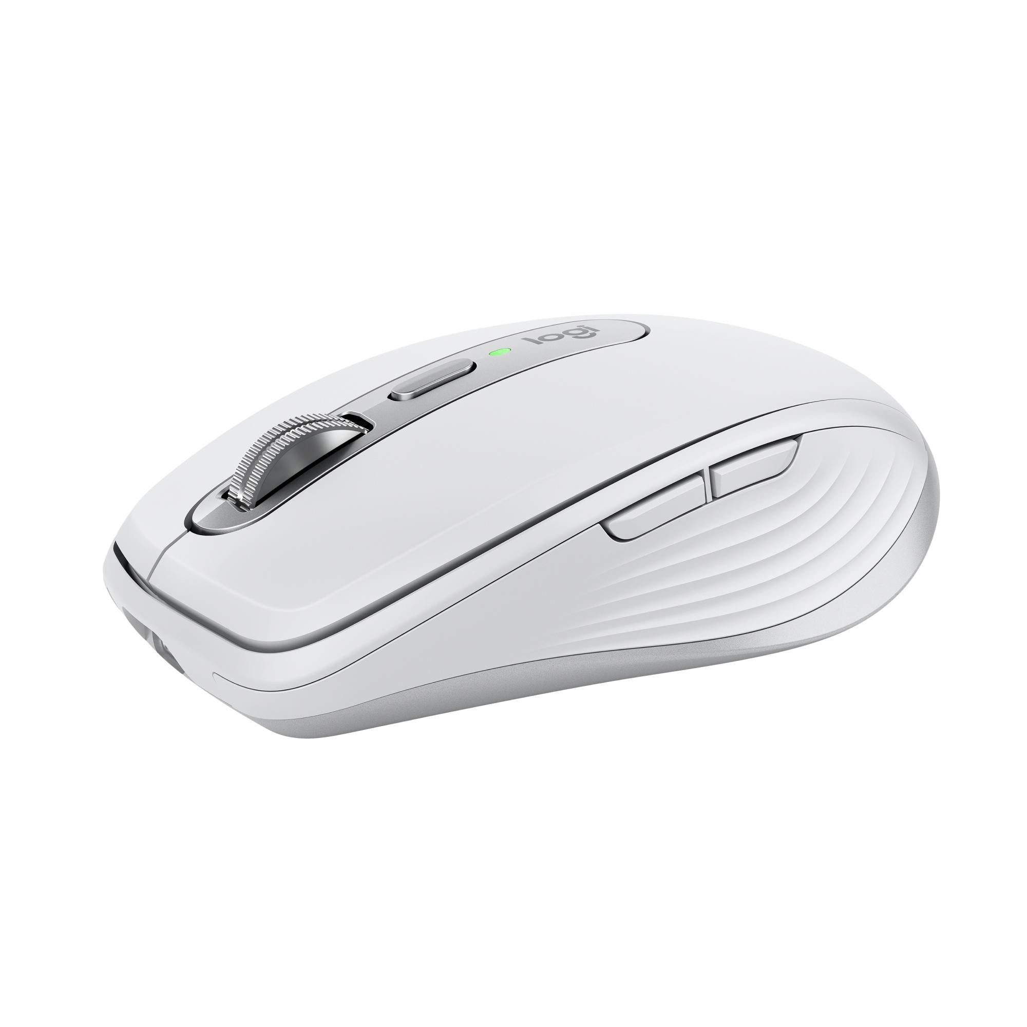 Logitech MX Anywhere 3S for Mac Maus Pale Grey kabelgebunden / kabellos (Logi Bolt) für Rechtshänder