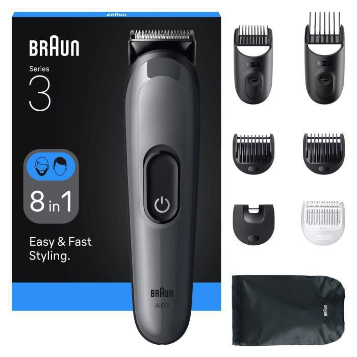 Braun Series 3 All-In-One Style Kit AIO3540 Haarschneider grau Image