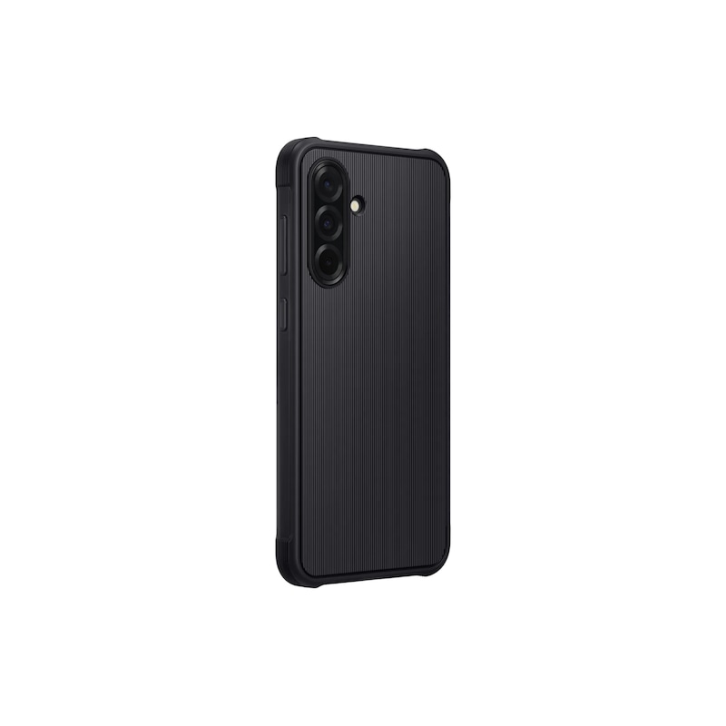 Samsung A36 günstig Kaufen-Samsung Rugged Case EF-RA366 für Galaxy A36, schwarz. Samsung Rugged Case EF-RA366 für Galaxy A36, schwarz <![CDATA[• Farbe: Schwarz, kompatibel zu Galaxy A36 • Schutzhülle aus TPU • Besonderheiten: erfüllt MIL-STD 810H, Anti-Rutsch-Oberfläche]]