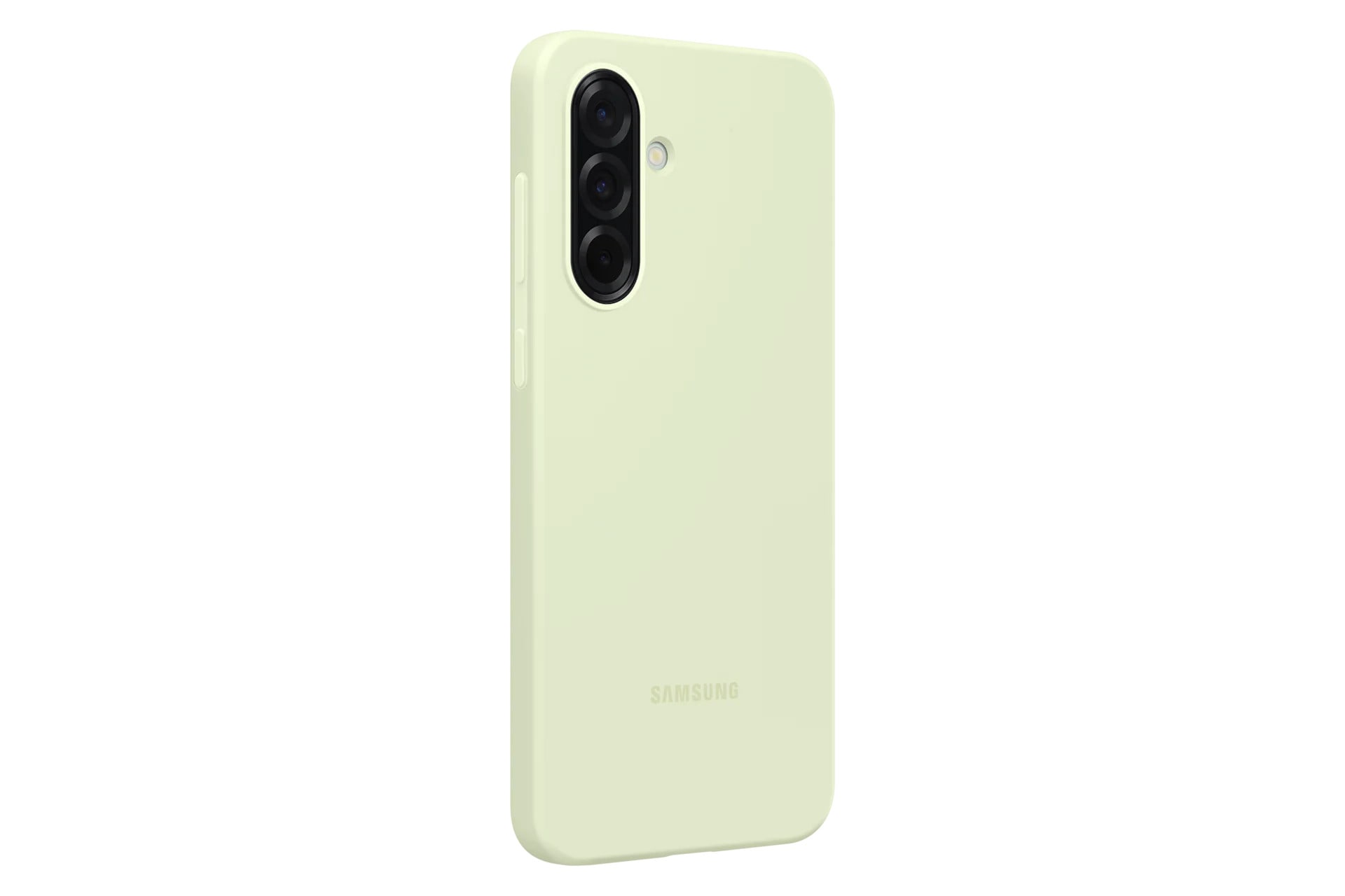 Samsung Silicone Case EF-PA366 für Galaxy A36, hellgrün