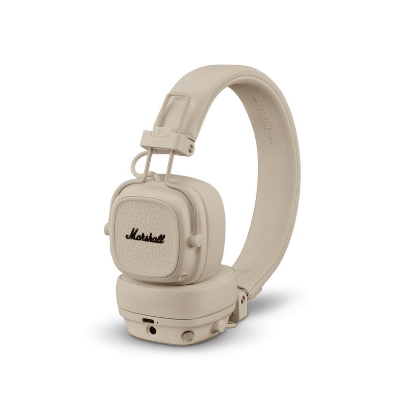 OFF WE günstig Kaufen-Marshall Major V On-Ear-Kopfhörer Bluetooth Cream. Marshall Major V On-Ear-Kopfhörer Bluetooth Cream <![CDATA[• Typ: ohraufliegend Kopfhörer - offen • Farbe: Beige • Besonderheiten: Bedienelemente am Headset - Mikrofon integriert - Zweiohrig - S