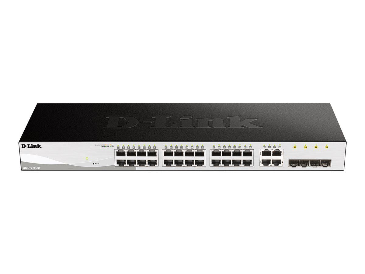 D-Link DGS-1210-28/E 24 Port Smart+ Managed Gigabit Switch