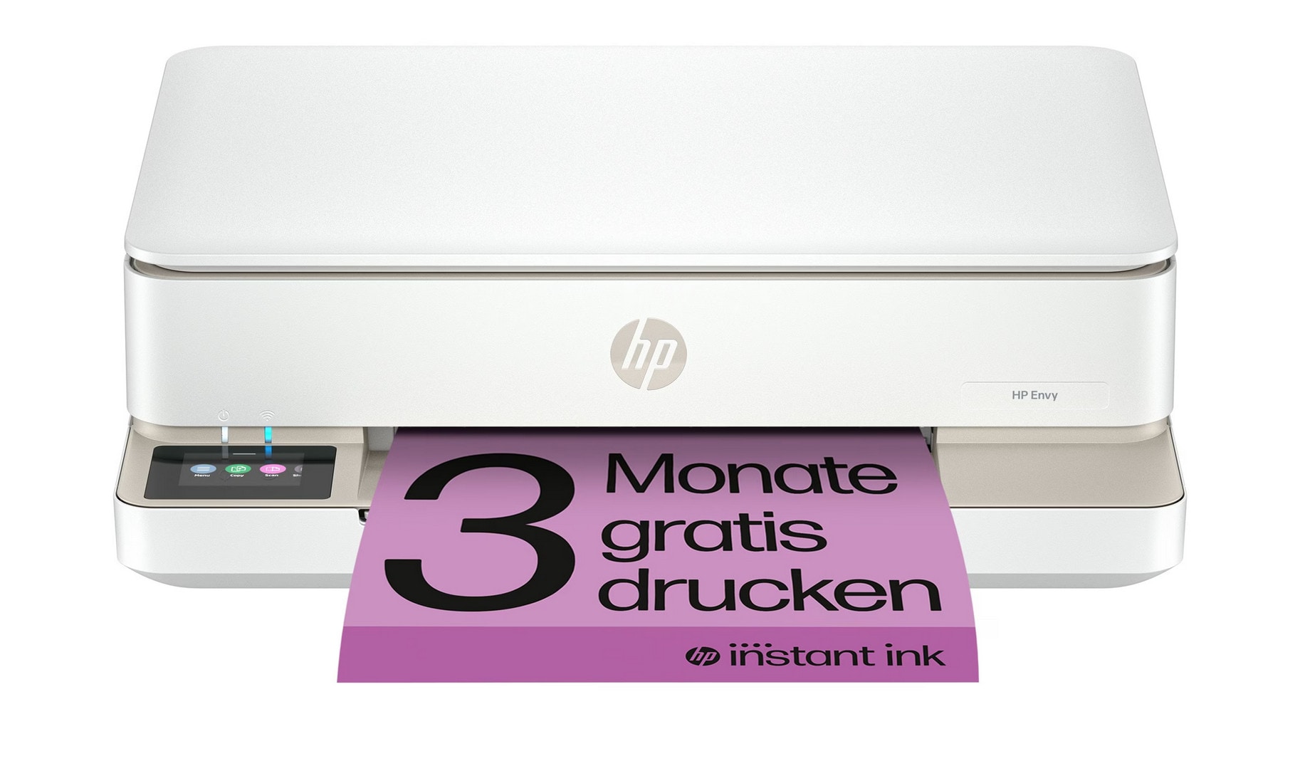 HP Envy 6120e Multifunktionsdrucker Scanner Kopierer WLAN Instant Ink 20€ Cashback