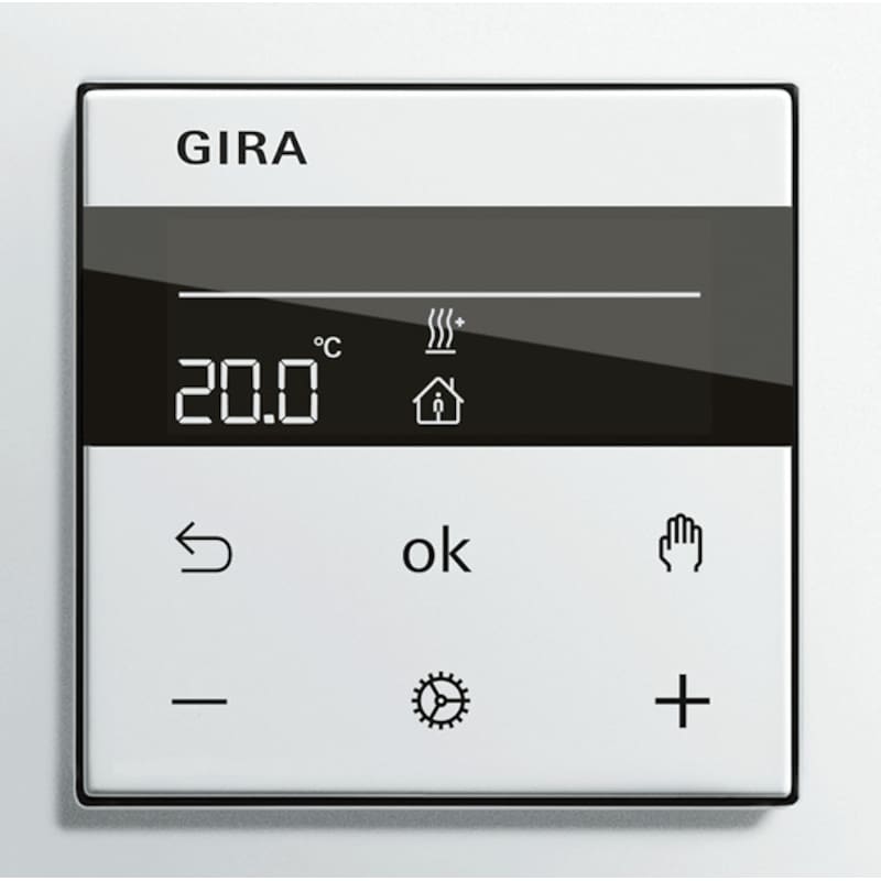 Gira S3000 günstig Kaufen-Gira S3000 Raumtemperaturregler Display System 55 Reinweiß glänzend. Gira S3000 Raumtemperaturregler Display System 55 Reinweiß glänzend <![CDATA[• Raumtemperaturregler Display • Gira System 3000 • System 55 Reinweiß glänzend]]>. 
