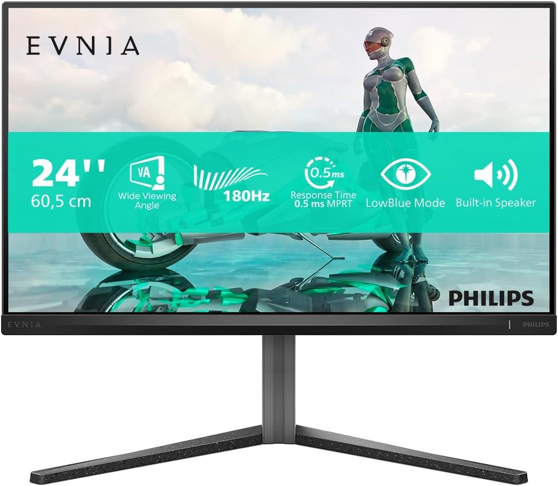 Philips Envia 24M2N3200A 23.8 Zoll Full HD VA Panel 16:9 180 Hz Gaming Monitor
