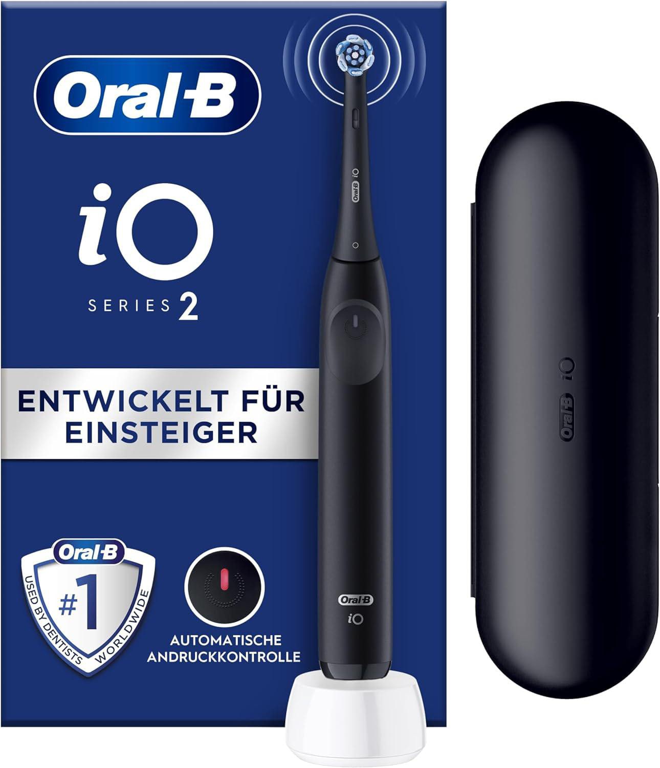 🦷 Oral-B iO Series 2 elektrische Zahnbürste mit 3 Putzmodi schwarz ✅NEUWERTIG✅ - Image 3