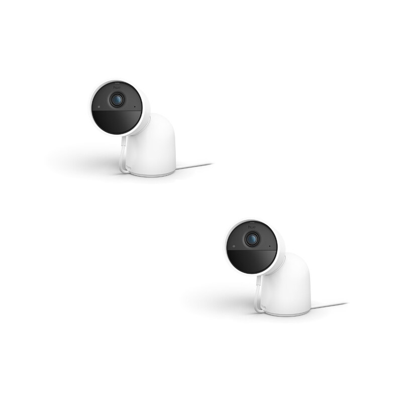 Spielkonsole,mit günstig Kaufen-Philips Hue Secure kabelgebundene Kamera mit Standfuß weiß Doppelpack. Philips Hue Secure kabelgebundene Kamera mit Standfuß weiß Doppelpack <![CDATA[• 1080P - WLAN-Kamera mit Bewegungserkennung • kompatibel mit Zigbee und der Philips 