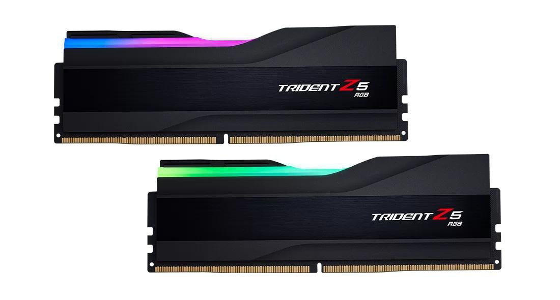 32GB (2x16GB) G.Skill Trident Z5 RGB Schwarz DDR5-7200 CL34 RAM Speicher Kit