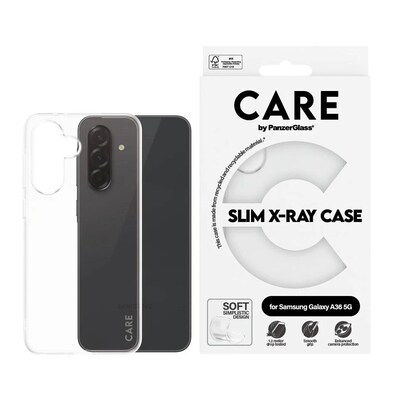 CARE by PanzerGlass® Fashionable Case Transparent X-Ray Soft Basic Galaxy A36 5G