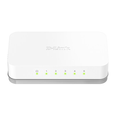 D-Link  GO-SW-5E/E 5-Port Fast Ethernet Easy Desktop Switch | 00790069388262