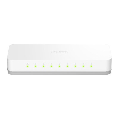 D-Link  GO-SW-8E/E 8-Port Fast Ethernet Easy Desktop Switch | 00790069388286