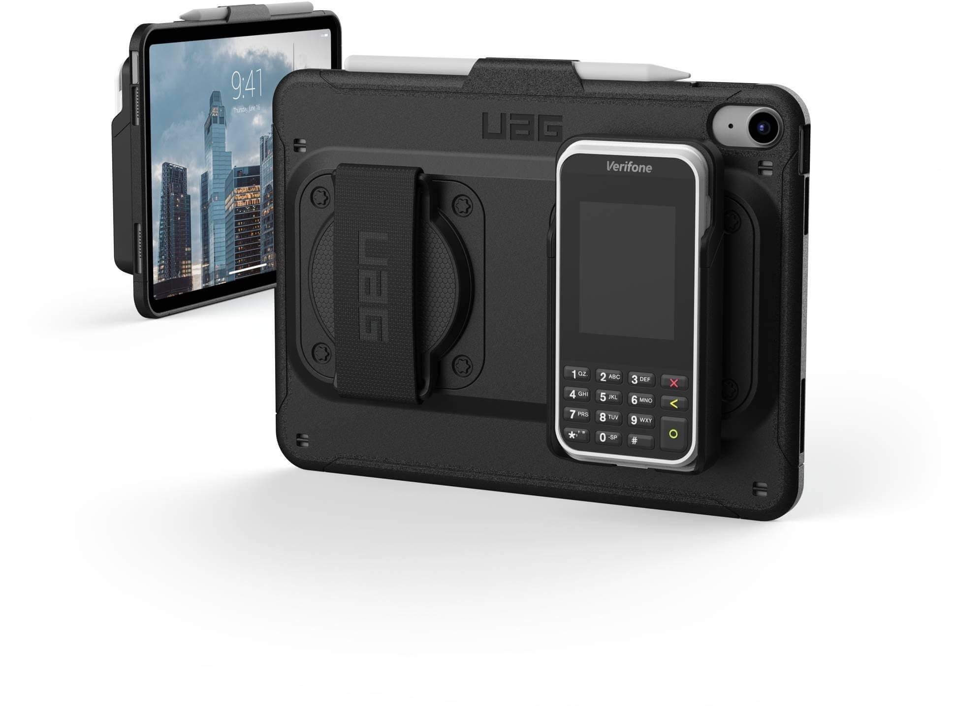 UAG Urban Armor Gear Handstrap MPOS Case fürApple iPad 11" (2025) / iPad 10,9" (2022) schwarz