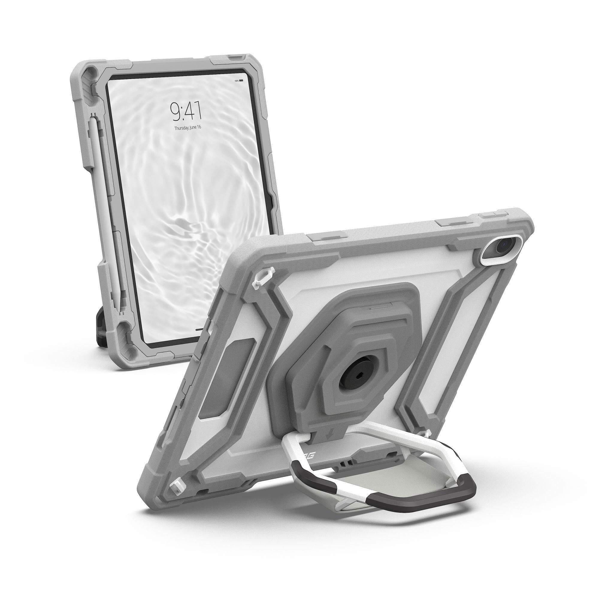 UAG Urban Armor Gear Plasma Healthcare Handstrap, Kickstand & Screen Protection Case für Apple iPad 11" (2025) / iPad 10,9