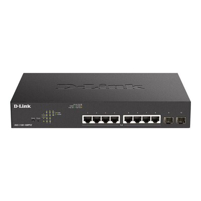 D-Link  DGS-1100-10MPV2/E Gigabit Smart Managed Switch | 00790069467851