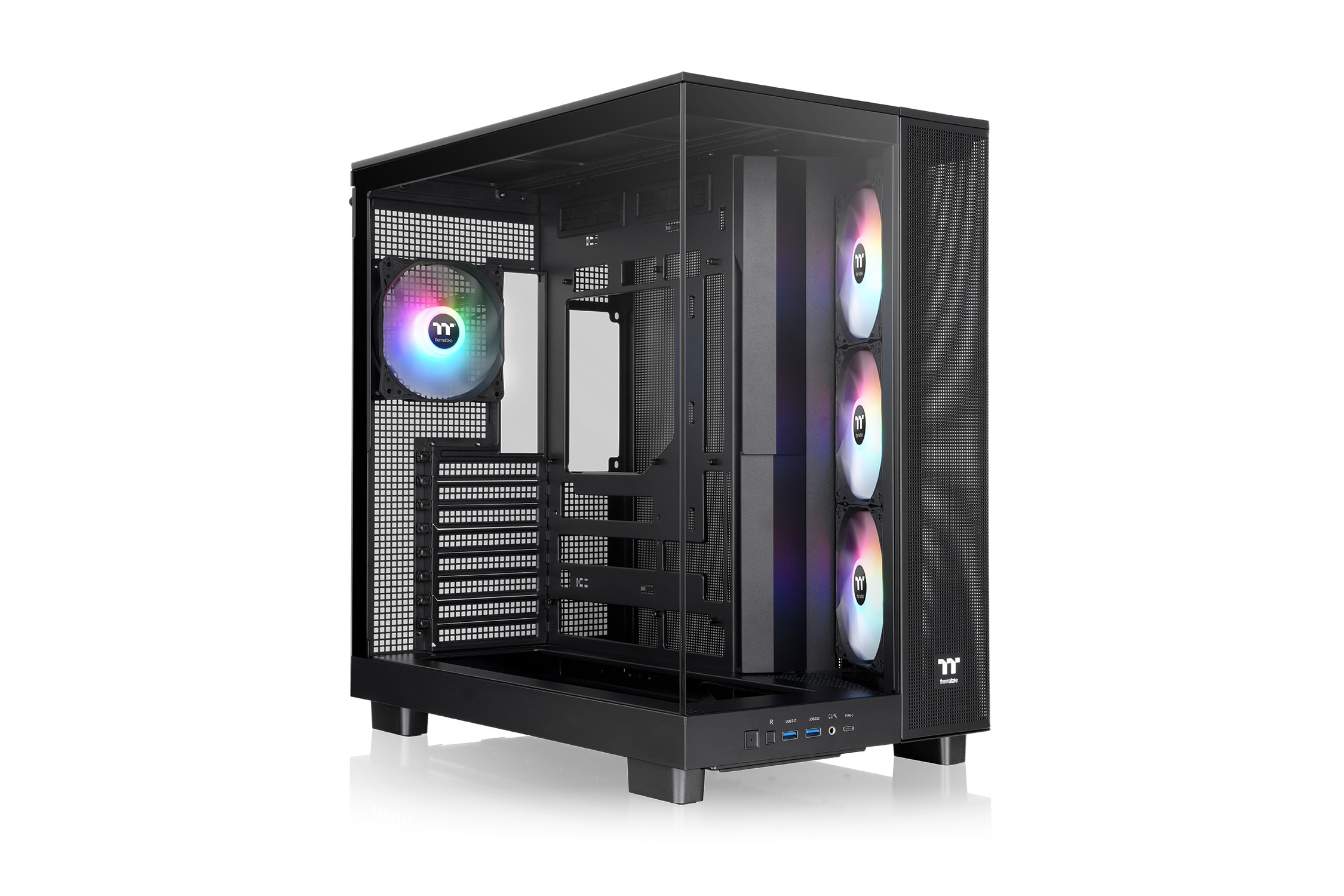 THERMALTAKE View 380 XL TG ARGB Mid Tower ATX Gehäuse Sichtfenster schwarz