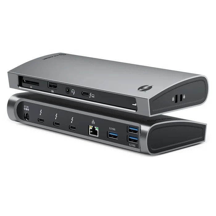 Alogic Blaze Thunderbolt Dual 4K Docking Station Space Gray Größe 4 Dunkelgrau - Image 2