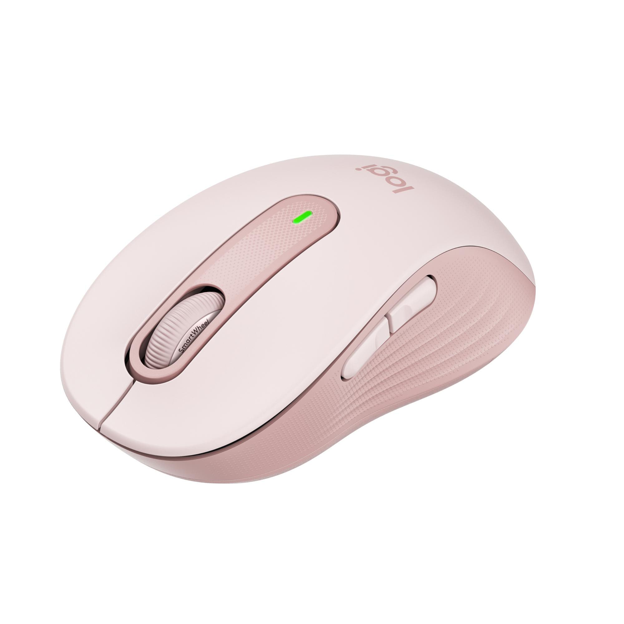 Logitech Signature M650 M Maus Rosa kabellos (Logi Bolt) für Rechtshänder