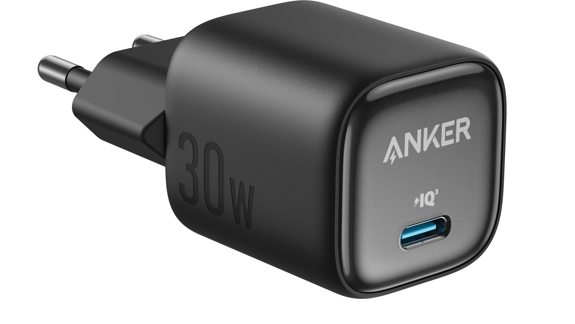 Anker Zolo Ladegerät USB-C 30W PIQ 3.0 PPS schwarz