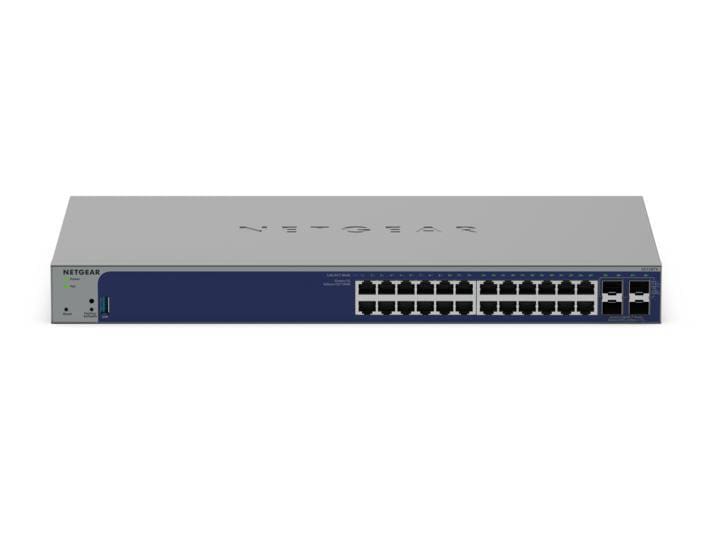 Netgear S3300-28X GS728TX - 28-Port Gigabit Ethernet Stackable Smart Switch with 2 Copper 10G and 2 SFP 10G Ports - Image 3