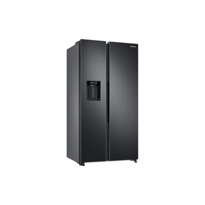 Image of Samsung RS6GA854CB1 Side-by-Side EEK C NoFrost Premium Black Steel
