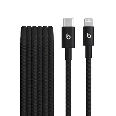 Image of Beats USB-C zu Lightning gewebtes Kabel 1.5 m Bolt Black