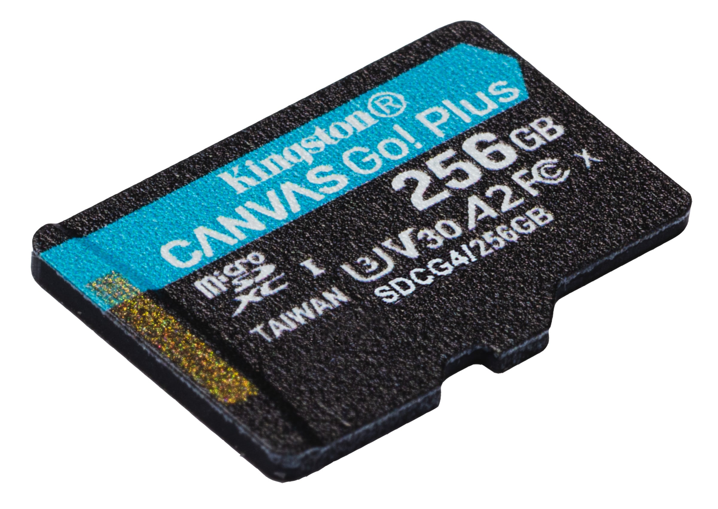 Kingston Canvas Go! Plus Gen4 256GB microSDXC Speicherkarte (200 MB/s, A2 U3)