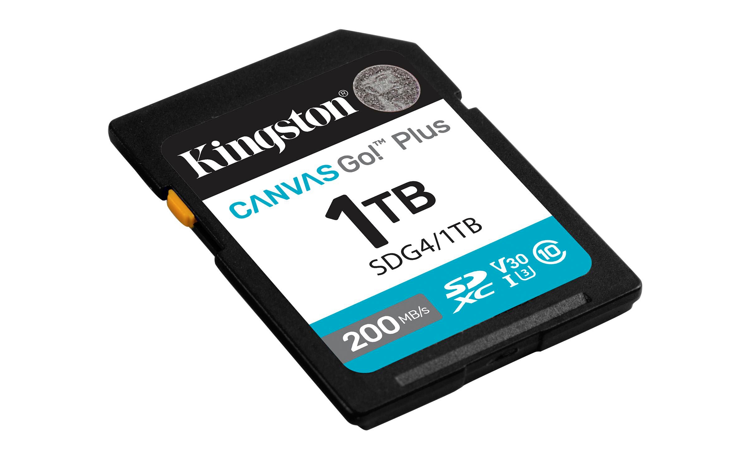 Kingston Canvas Go! Plus Gen4 1TB SDXC Speicherkarte (200 MB/s, C10 UHS-I U3 V30)