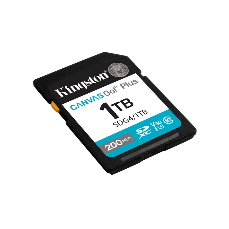 HS 1 günstig Kaufen-Kingston Canvas Go! Plus Gen4 1TB SDXC Speicherkarte (200 MB/s, C10 UHS-I U3 V30). Kingston Canvas Go! Plus Gen4 1TB SDXC Speicherkarte (200 MB/s, C10 UHS-I U3 V30) <![CDATA[• SDXC-Speicherkarte mit 1TB • Lesen bis zu 200 MB/s • Schreiben bis zu 160 MB/s]