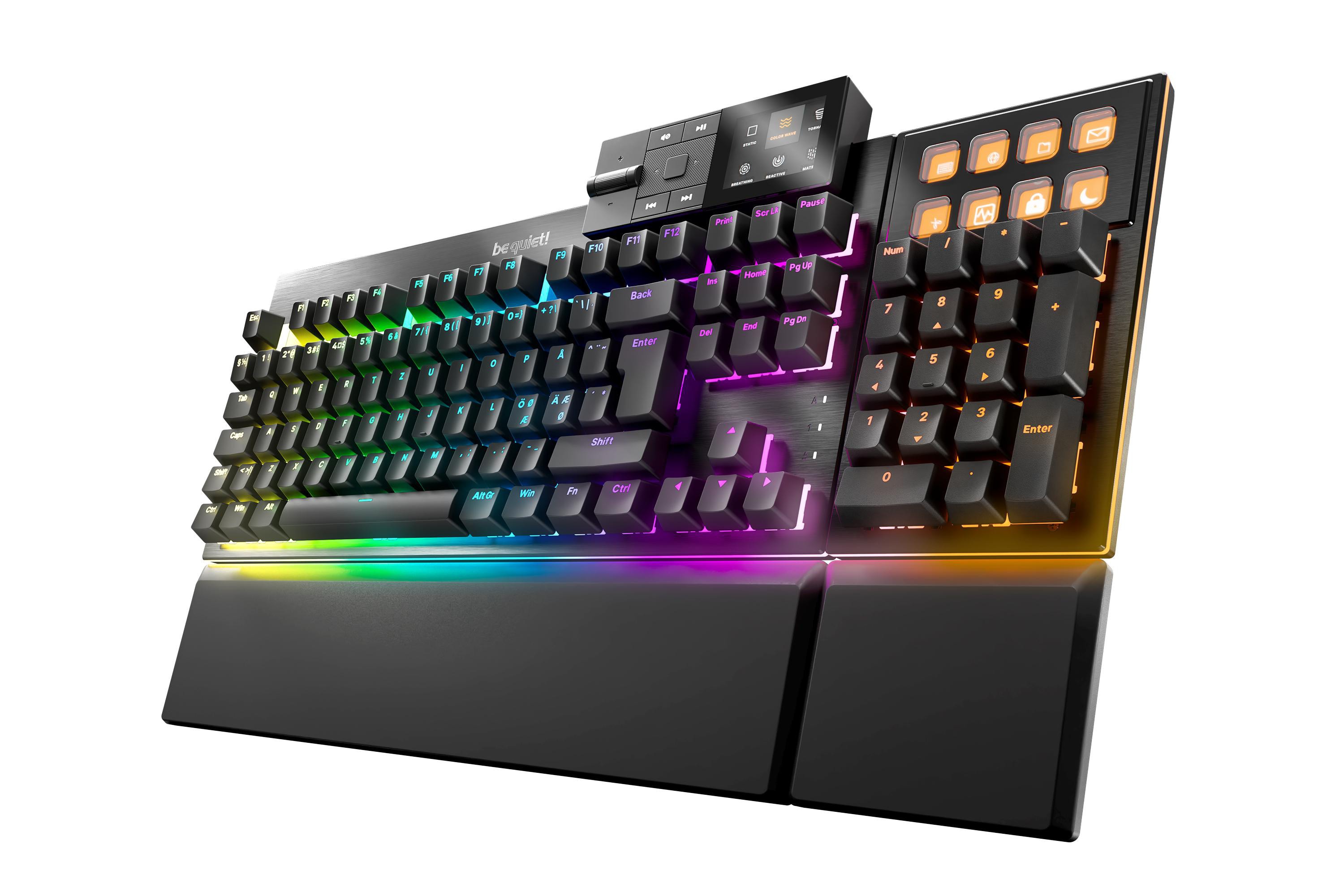 Be quiet! DARK MOUNT Tastatur kabelgebunden, Mechanisch, Schwarz