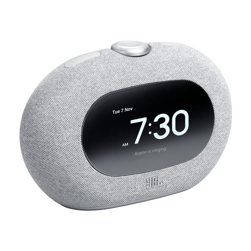 Station und günstig Kaufen-JBL Horizon3 grau Bluetooth Wecker/Lautsprecher DAB+. JBL Horizon3 grau Bluetooth Wecker/Lautsprecher DAB+ <![CDATA[• Bluetooth-Lautsprecher • integriert: DAB/UKW-Radio und Weckfunktion • UKW Radio mit 5 Stationsspeichern • USB-C Anschluss zum Laden von M