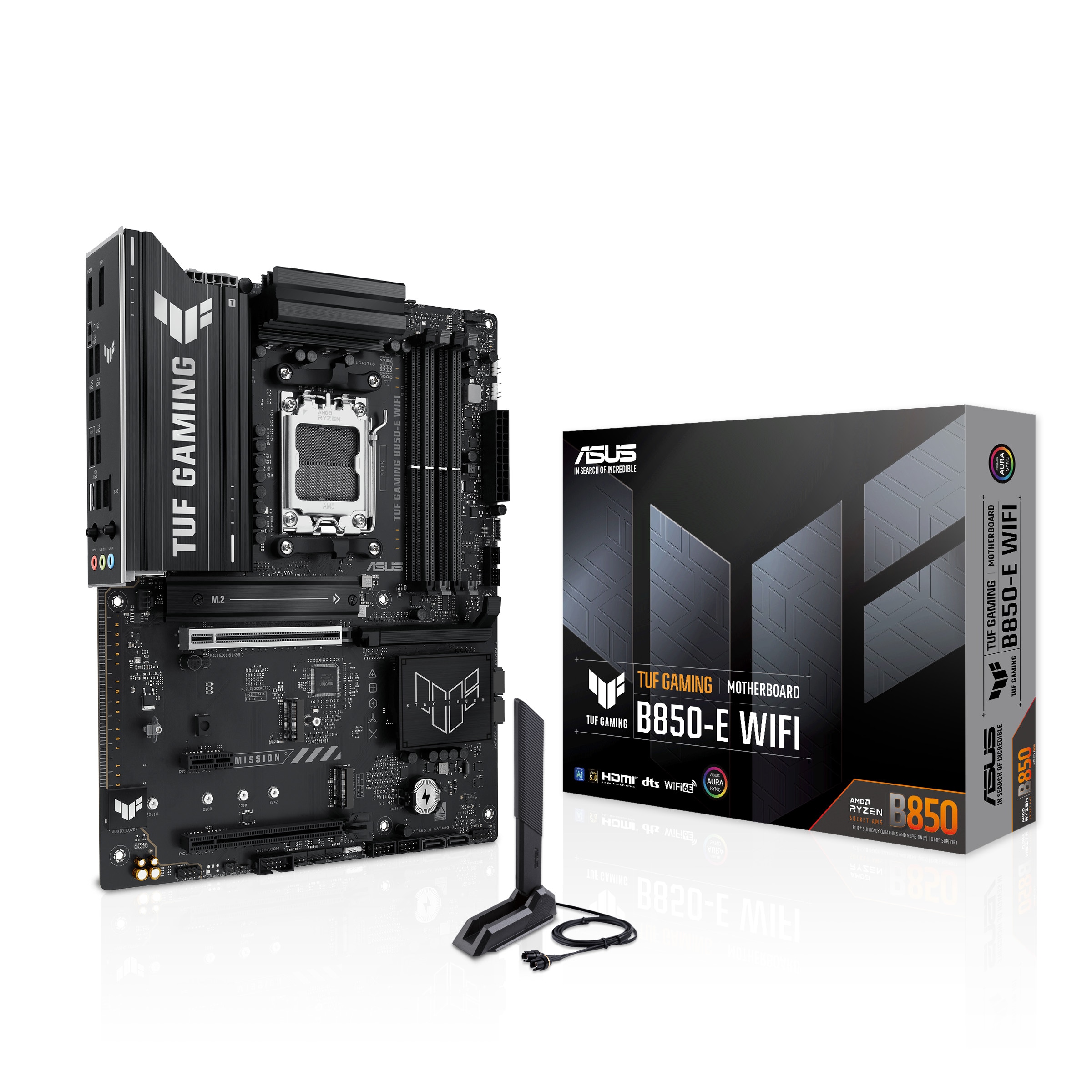 ASUS TUF GAMING B850-E WIFI Mainboard - AMD B850 - AMD AM5 - DDR5 RAM - ATX - Bild 6