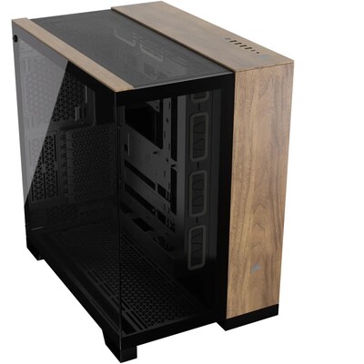 CORSAIR 6500X Weiß/Bambus Midi Tower ATX Gaming Gehäuse