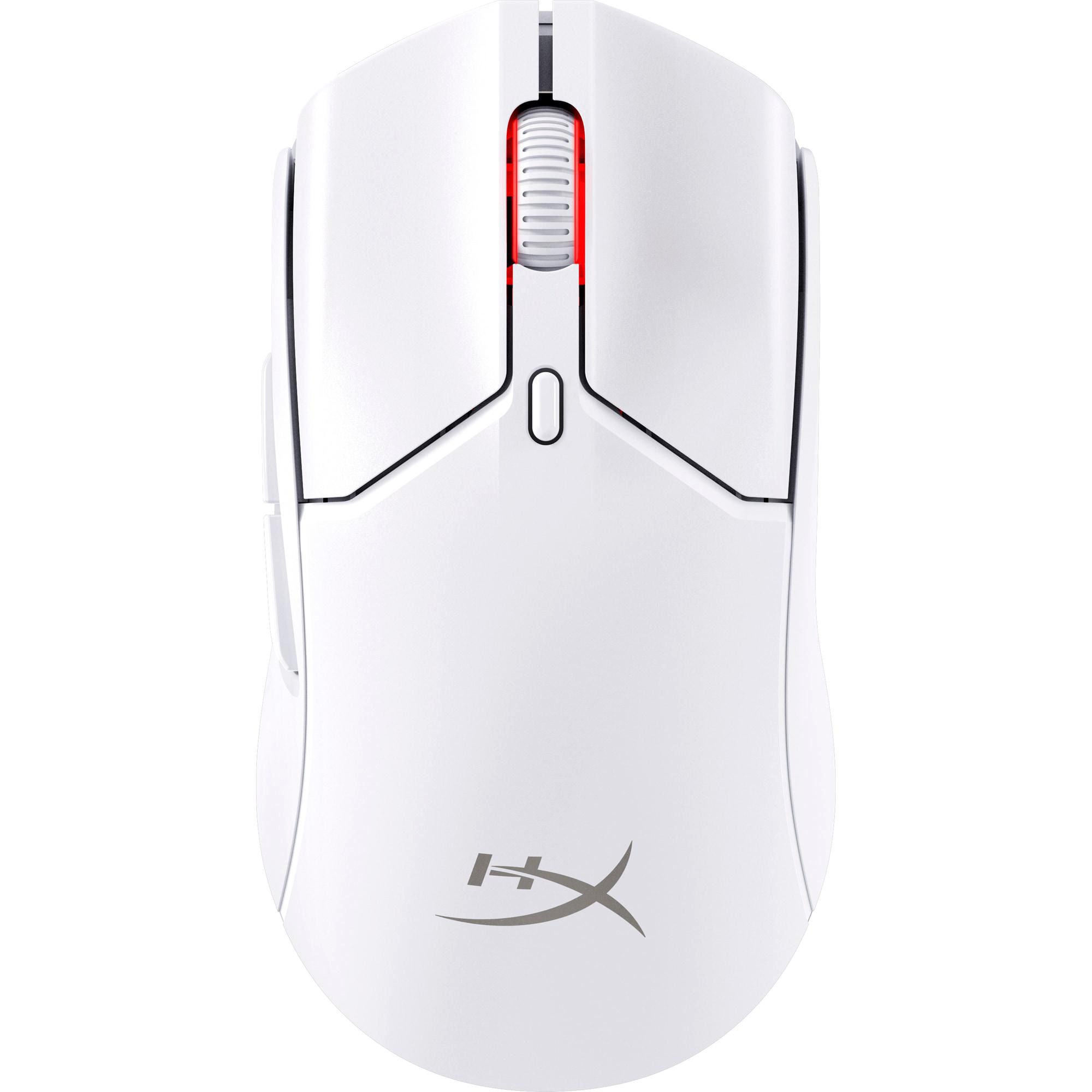 HyperX Pulsefire Haste 2 Mini Wireless Gaming-Maus Weiß kabelgebunden / kabellos für Rechtshänder